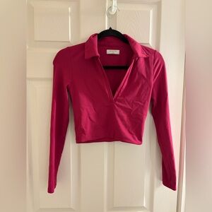 XS Babaton Pink Long Sleeve Top